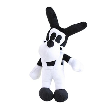 Bendy Plysch 11,8 Svart & Vit Bendy And The Ink Machine Gosedjur Present till Barn Fans [DB]