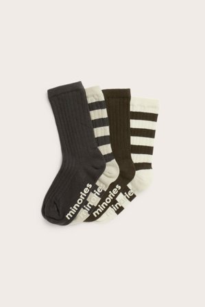 Kappahl | Strumpor i 4-pack | Brun