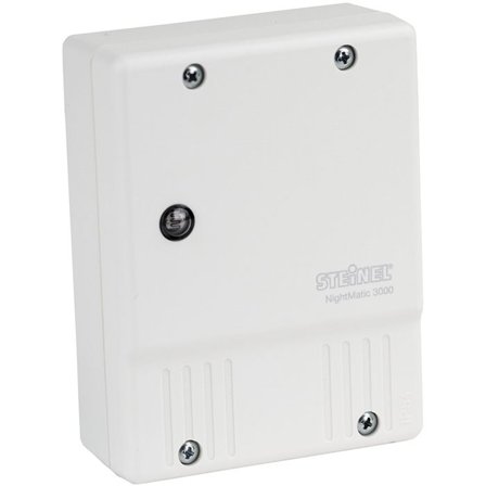Steinel NightMatic 3000 Vario Lysrelé 1000 W Hvit, Belysning