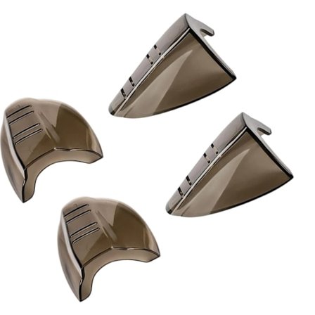 Bekvämt skyddsglasögonskydd, verktygslös installation för smala breda ramar