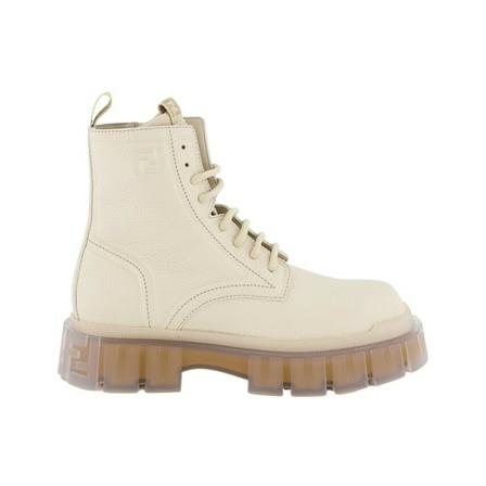 Fendi, boots Beżowy, Kobieta, Rozmiar: 39 EU