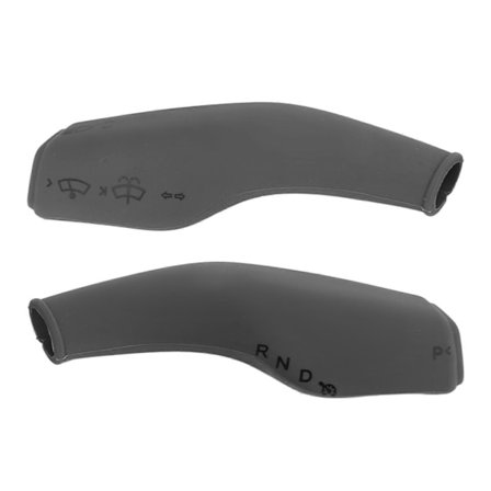 2 ST Styrspaksskydd Silikon Växelspaksskydd Tillbehör Ersättning för Tesla Model 3 Y Grå