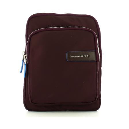 Piquadro, Cross Body Bags Paars, Heren, Maat:ONE Size