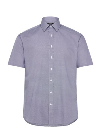 Lindbergh Shirt S/S - Blue - XL