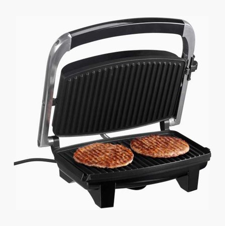 Biltema - Bordgrill 1000 W - Enkel å bruke og rengjøre med indikatorlys og overopphetingsvern