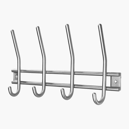 Kläd- och hattkrok 4 krokar - Biltema