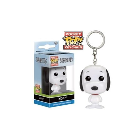 Porteckel - FUNKO - Snoopy Pocket Pop - 4cm - Mixad - Såld i fönsterlåda