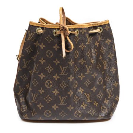 Louis Vuitton Vintage, Pre-owned Petit Noe Monogram Bag Bruin, Dames, Maat:ONE Size
