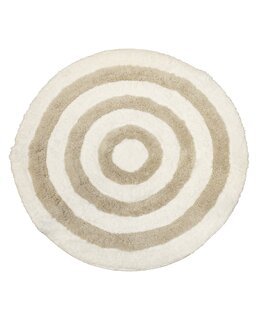Kylpyhuonematto River Pellava-ø 70 cm-Redlunds