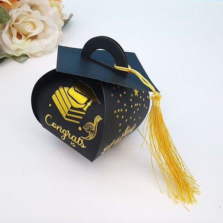 Presentkartong Godisask SVART TYP B TYP B