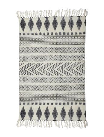 Block Tæppe Home Textiles Rugs & Carpets Wool Rugs Grey House Doctor