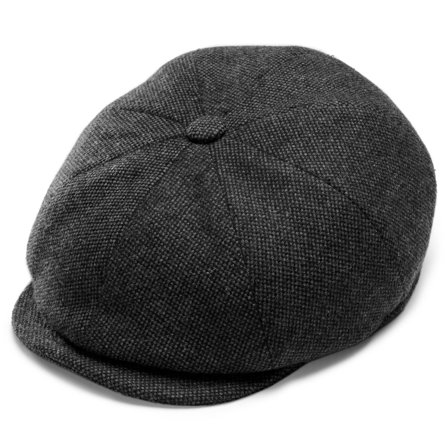 Gorra newsboy gris oscuro Moda Malco para hombres - Boinas para hombre