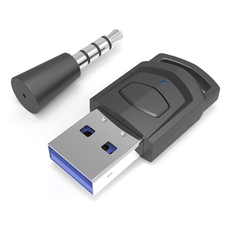 Til Sony PS5 PS4 PC Bluetooth USB 3,5 mm Audio Transmitter Trådløs modtager