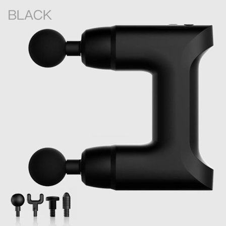 6-nopeuksinen sähköinen rentoutushierontalaite, hiljainen, ladattava, kannettava lyöntihierontalaite urheilijoille, vartalolle, hartioille ja selälle