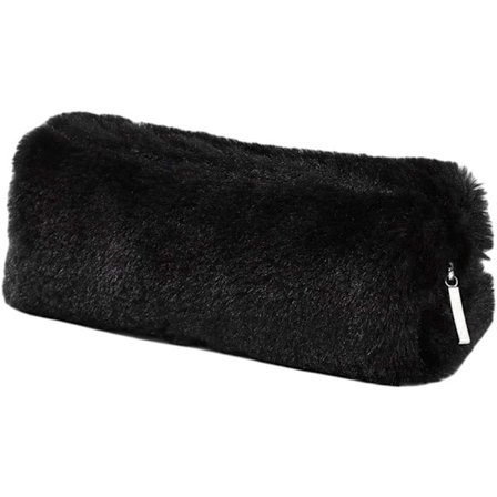 Blødt Plys Penalhus til Kontorartikler, Møntpung, Makeup Taske