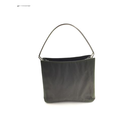 Prada Vintage, Pre-owned Part-Leather Shoulder Bag Groen, Dames, Maat:ONE Size