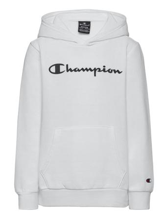 Hooded Sweatshirt Hoodie Trøje Hvid Champion