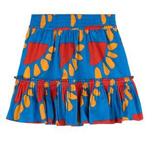 Stella McCartney Kids Blue Graphic Skirt - Skirts - 5 years - Blue