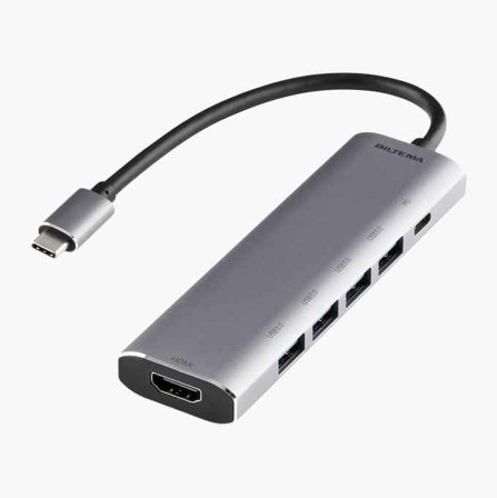Biltema - USB C-hub 6 utganger