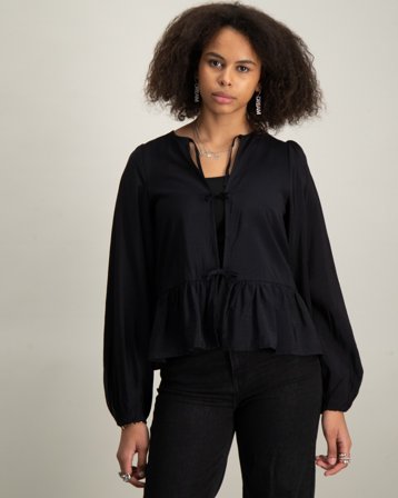 Sofie Schnoor Shirt Noir Chemises Fille - Kids Brand Store