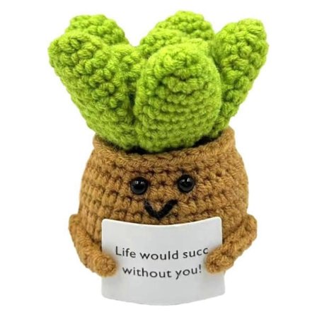 Handgjorda virkade grönsaks- och fruktdockshängen, positiv energi, prydnader B