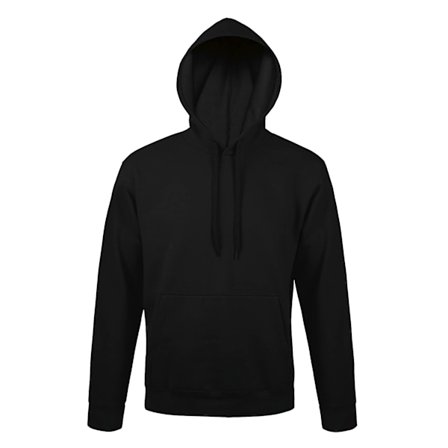 SOLS Snake Unisex Huvtröja / Hoodie L Svart