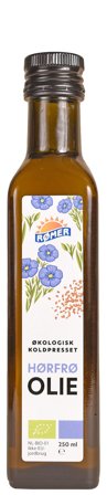 Rømer Hørfrøolie koldpresset Ø 250 ml, Helse & Madvarer, Olier & Eddike, Hørfrøolie