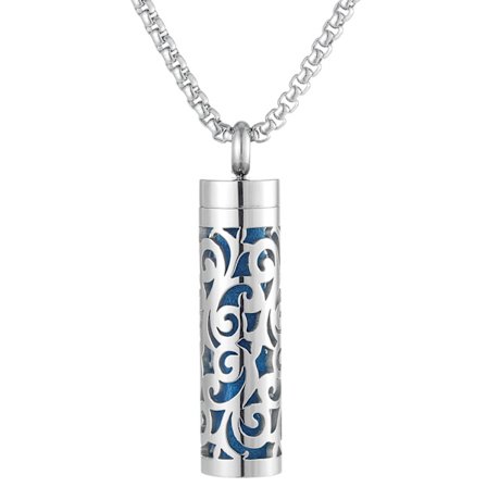 Æterisk olie diffuser halskæde medaljon vedhæng halskæde CK-CG2