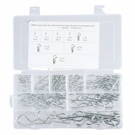 180 kpl sokkaneula R Shape Clips -hiusneulat