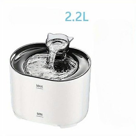 Smart Automatisk Cirkulerande Filter Husdjursdricksfontän, Katt Ultratyst Vattenfontän Med Sensor