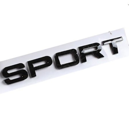 3D ABS-logotyp Range Rover Bokstäver Emblem Dekal Bil Front Huv Märke För Range Rover Sport Evoque L322 L320 L406 P38 Tillbehör