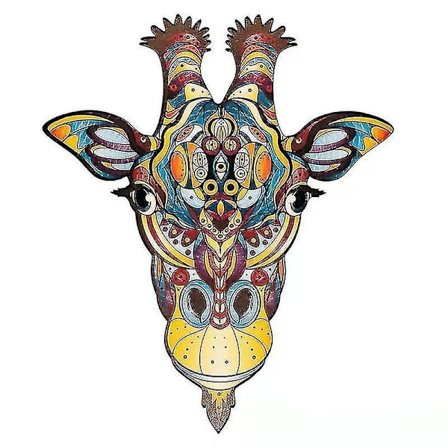 Barnepuslespill Dyreformer Tre 3D Puslespill Byggeklosser Festivalgaver Hjem Vegg