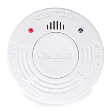Nedis Røgalarm | Batteri | Batteri levetid op til: 10 År | EN 14604 | Med pause-knap | Med testknap | 85 dB | ABS | Hvid