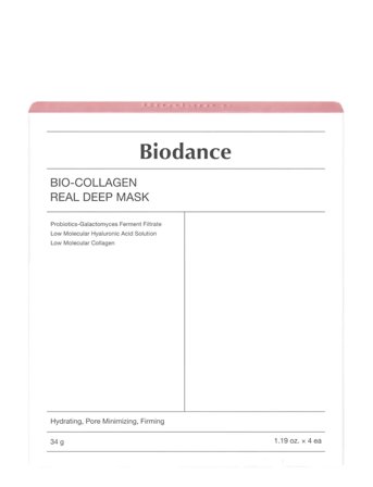 Biodance Bio-Collagen Real Deep Mask 4-Pack - White - 4 PCS