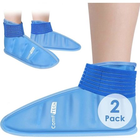 Fod Is Pakke Wrap til Fødder, Kølende Støvle til Ankel, Kold Hæl Pude til Plante