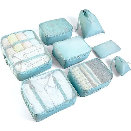 8-i-1 Resesväska Förvaringsset, Reseförvaring, Förvaringsväska