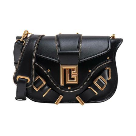 Balmain, Shoulder Bags Zwart, Dames, Maat:ONE Size