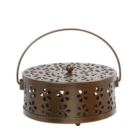 Røkelsesholder Mosquito Coil Holder BRONSE