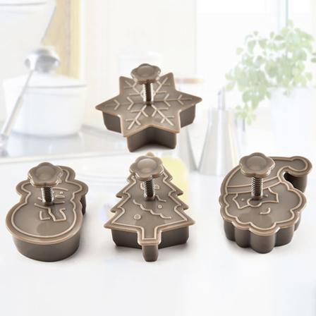 Gör-det-själv Tecknad Mould Julkakor Bakning Cookie T
