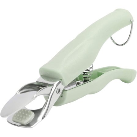Bolleklips, Antivarm bolleklype i rustfritt stål, Kjøkkenredskap for å flytte varme tallerkener eller boller med mat ut (grønn)
