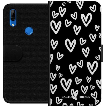 Yhteensopiva Lompakkokotelo Huawei Huawei P Smart Z Cactus and Friends - Handdrawn Love Chaos