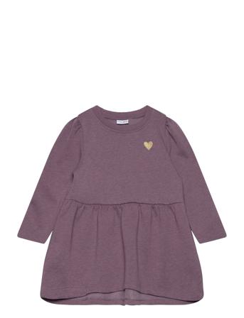 Nmfvima Ls Swe Dress Bru Purple Name It