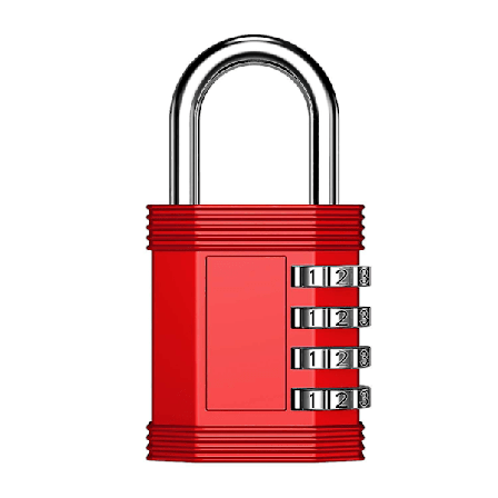 Udendørs kombinationslås, vejrbestandig lås til dør, skur, hegn, 4-cifret kombinationslås, fitnessrumsskab, skoleskab, garderobe osv.