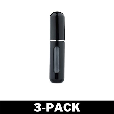 Refill Liten Parfym Flaska Återfyllbar - Svart