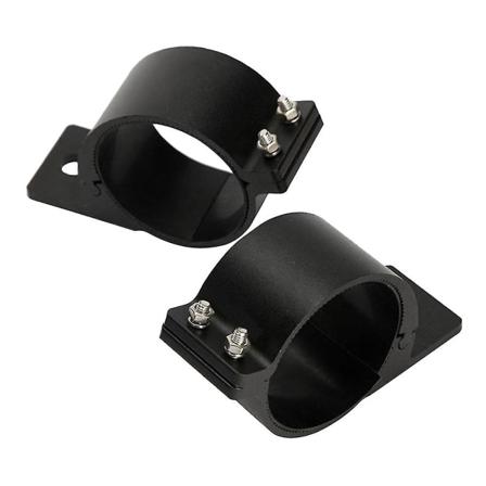 2x 3 tommer 76-81 mm Bull Bar Roll Cage Mount Bracket Led Arbejdslys Bar Holder Til Suv ATV Truck Moto Black