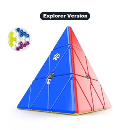 GAN pyramid M Enhanced Core positioning GES+ Magnetic 3x3x3 Speed Cube Pyraminxes 3x3 Magic Cube Puzzle