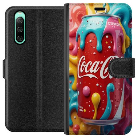 Kompatibelt Plånboksfodral till Sony Xperia 10 IV Color Splash Can