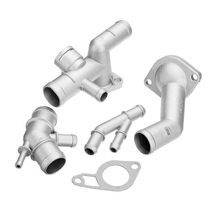 5st Set 06a121132a Ersättning För Mk4 1.8t Tt Aluminium Kylvätske Fläns Uppgraderingskit Motorkylning