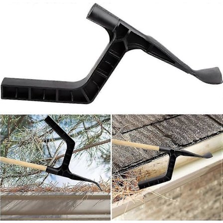 Kattokourun puhdistaja, kattourakourun puhdistustyökalu, puhdistuskauha, kotitaloustyökalu