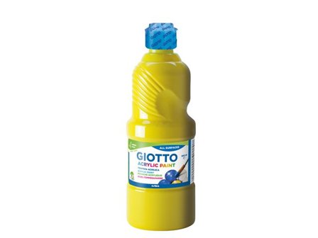 GIOTTO Akrylfärg Giotto 500 ml gul - Lyreco - Skola och förskola - Målarfärg och tillbehör - Akrylfärg